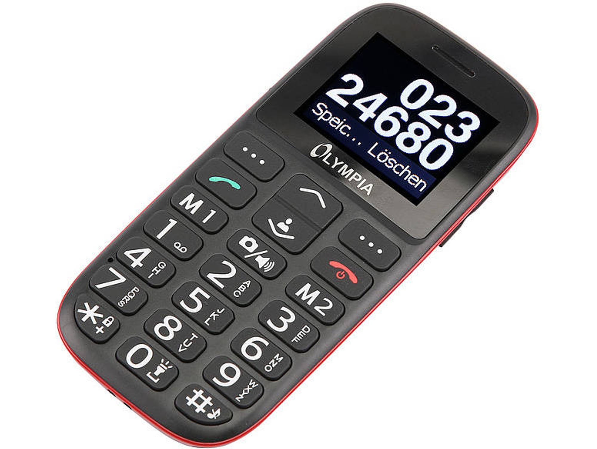 Teléfono móvil OLYMPIA Bella (1.7'' - negro)