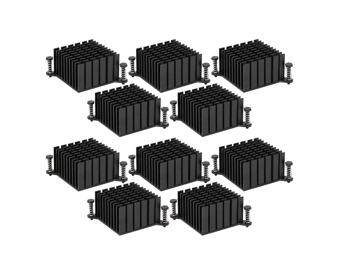 10 Radiadores Compactos De Aluminio Para Sistema De Refrigeración De Placas Base De Ordenador.