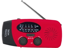 Radio Portátil Con Alerta Meteorológica, Alimentada Por Batería, Am/fm, Recargable.