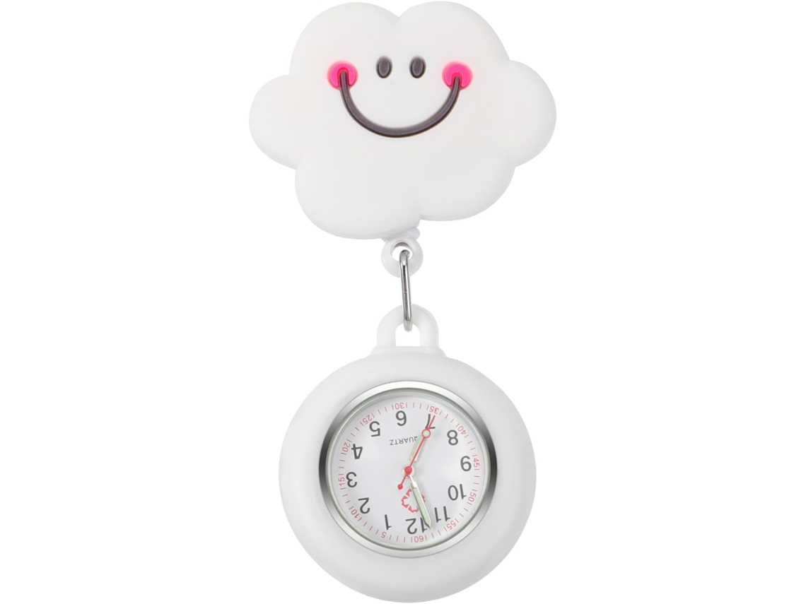 Reloj Bolsillo Enfermería Diseño Telescópico Material Silicona Antidesgaste Cómodo Profesionales Estudiantes