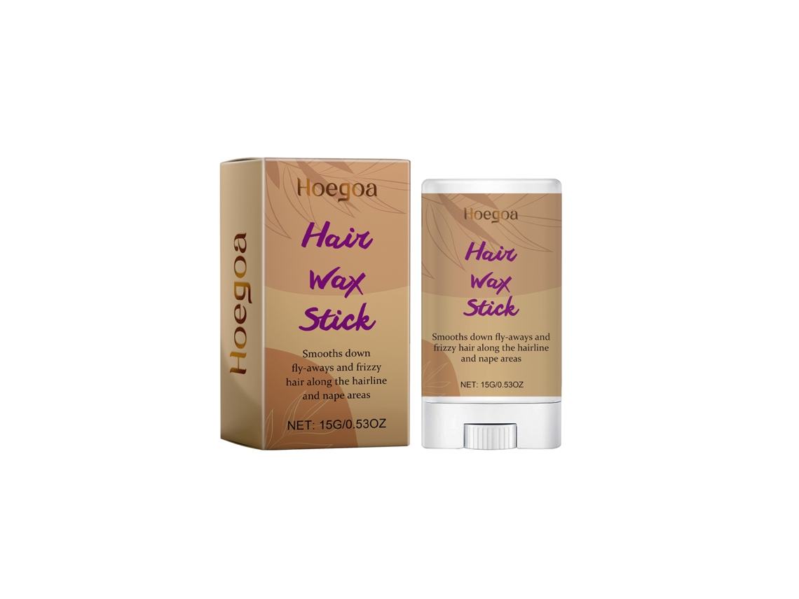 Barra de cera para el cabello Hoegoa para controlar el encrespamiento y dar brillo.