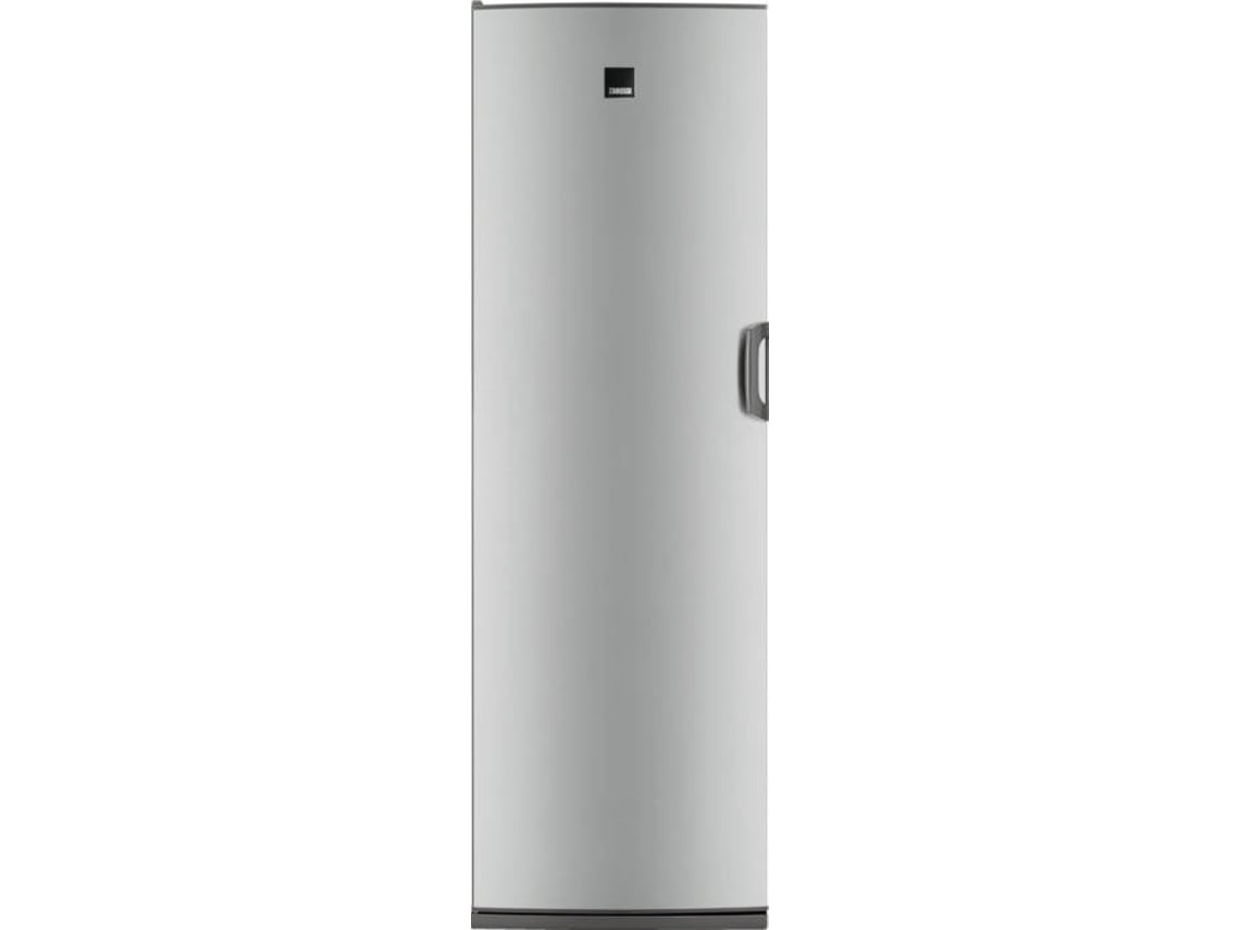 Congelador Vertical Zuan28fx zanussi libre clase 1860 mm 186 cm 276 inox 1 puerta instalacion 245 litros 186x60