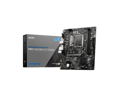 Placa base MSI PRO H610M-G DDR4
