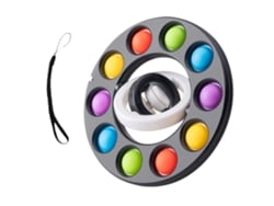 Ats-juguete De Gyroscopio De Burbujas Push 3d Flip Para Alivio Del Estrés, Juguete Sensorial De Metal Para Niños Y Fiestas