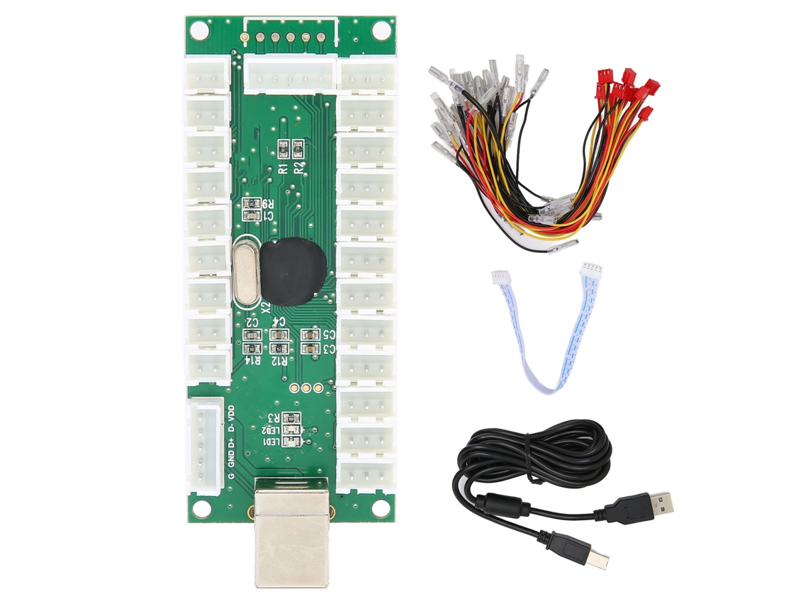 Codificador De Juegos Arcade De Latencia Cero Con Cable Usb Duradero Para Pc Y Consola Qm070921
