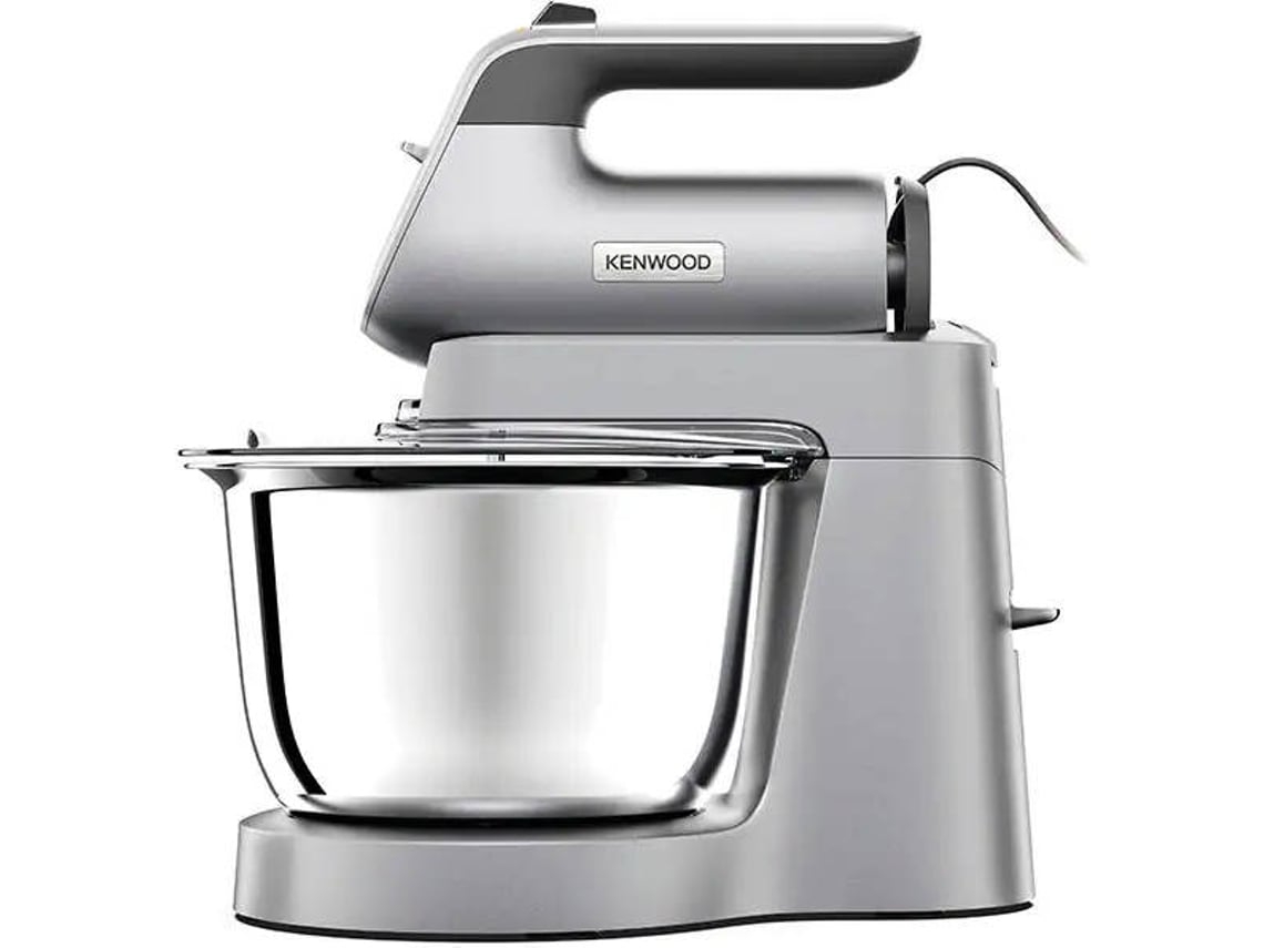 Batidora con vaso KENWOOD HMP54.000SI Chefette + Accesorios (650 W - Vaso de 3.5 l - Acero inoxidable)