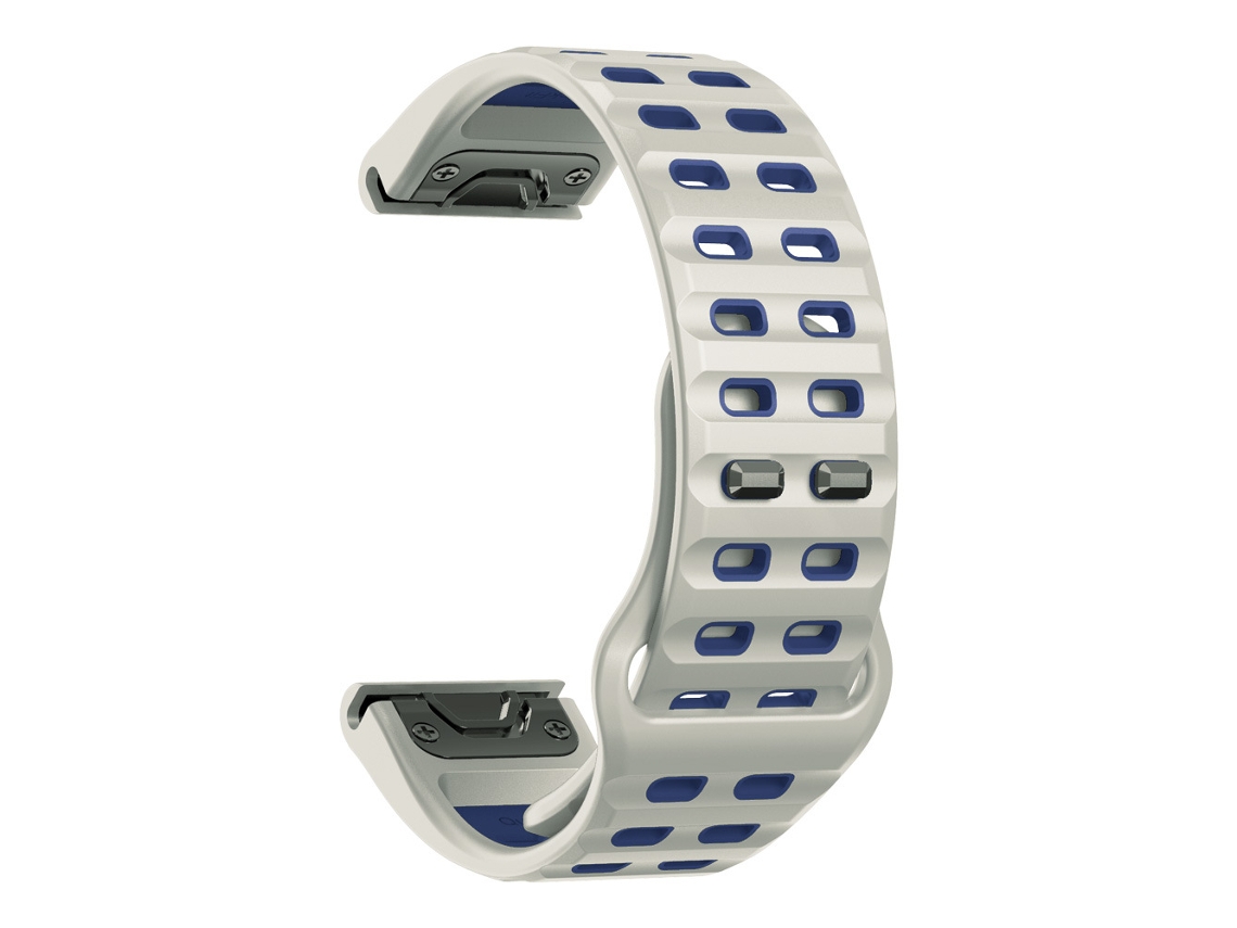 Correa Deportiva De 22 Mm Con Cierre Rápido Para Relojes Fenix ​​e/fenix ​​8 Mip 47 Mm/fenix ​​8 Amoled 47 Mm Blanco. Siurn