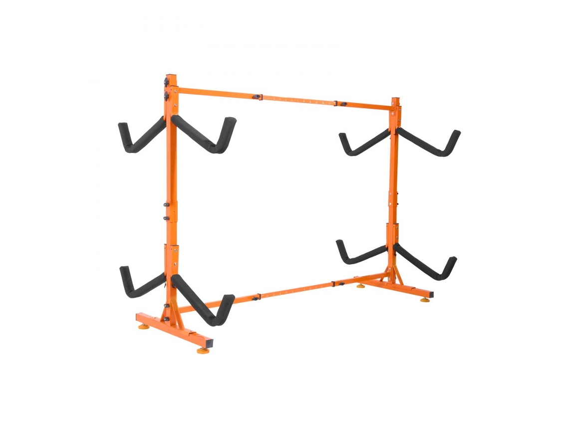 Soporte autoportante para canoas, SUP y kayaks Tekmaquinas con brazos acolchados