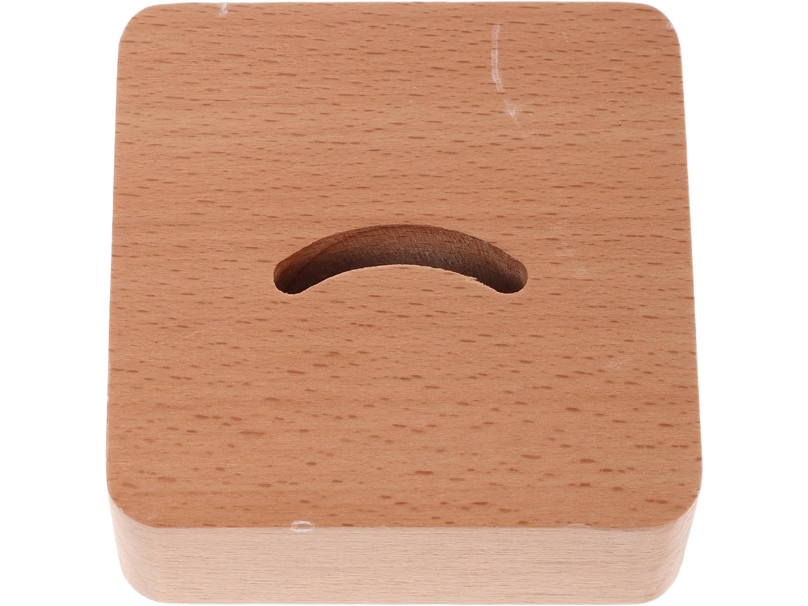 Organizador Calzado Madera Natural Entrada Armario Estable 9x9x3 5 Fácil Limpiar Acabado Cálido Decorativa