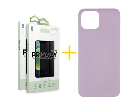 Conjunto de Protectores de Pantalla para iPhone 12 Pro SKYHE Morado (2un)