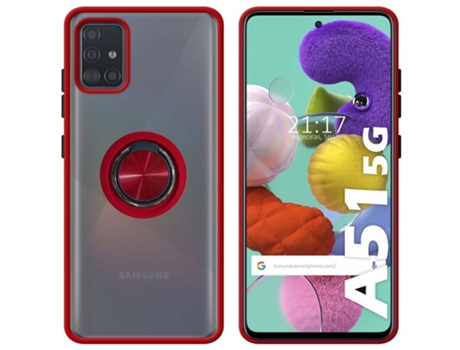 Carcasa Samsung Galaxy A51 5G TUMUNDOSMARTPHONE Anillo Rojo