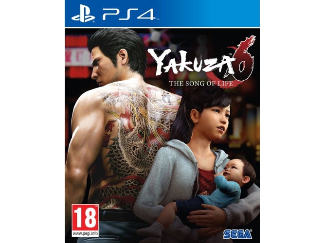 fricción Barriga Farmacología Juego PS4 Yakuza 6: The Song of Life | Worten.es