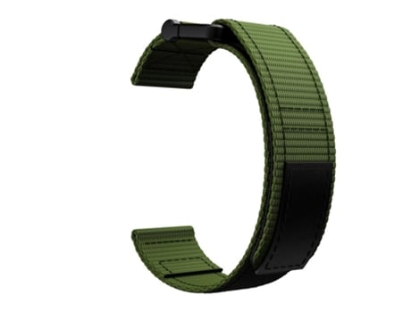 Correa Reloj Compatible Con Garmin Fenix 7/6/5 22 Mm Nylon Verde 5-Pack