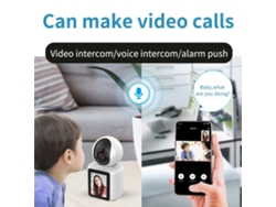Cámaras de seguridad para el hogar: Monitor para bebés, PTZ e inalámbricas con audio y video.