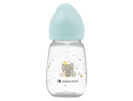 Biberón Anticólicos 260Ml Savanna Menta KIKKA BOO