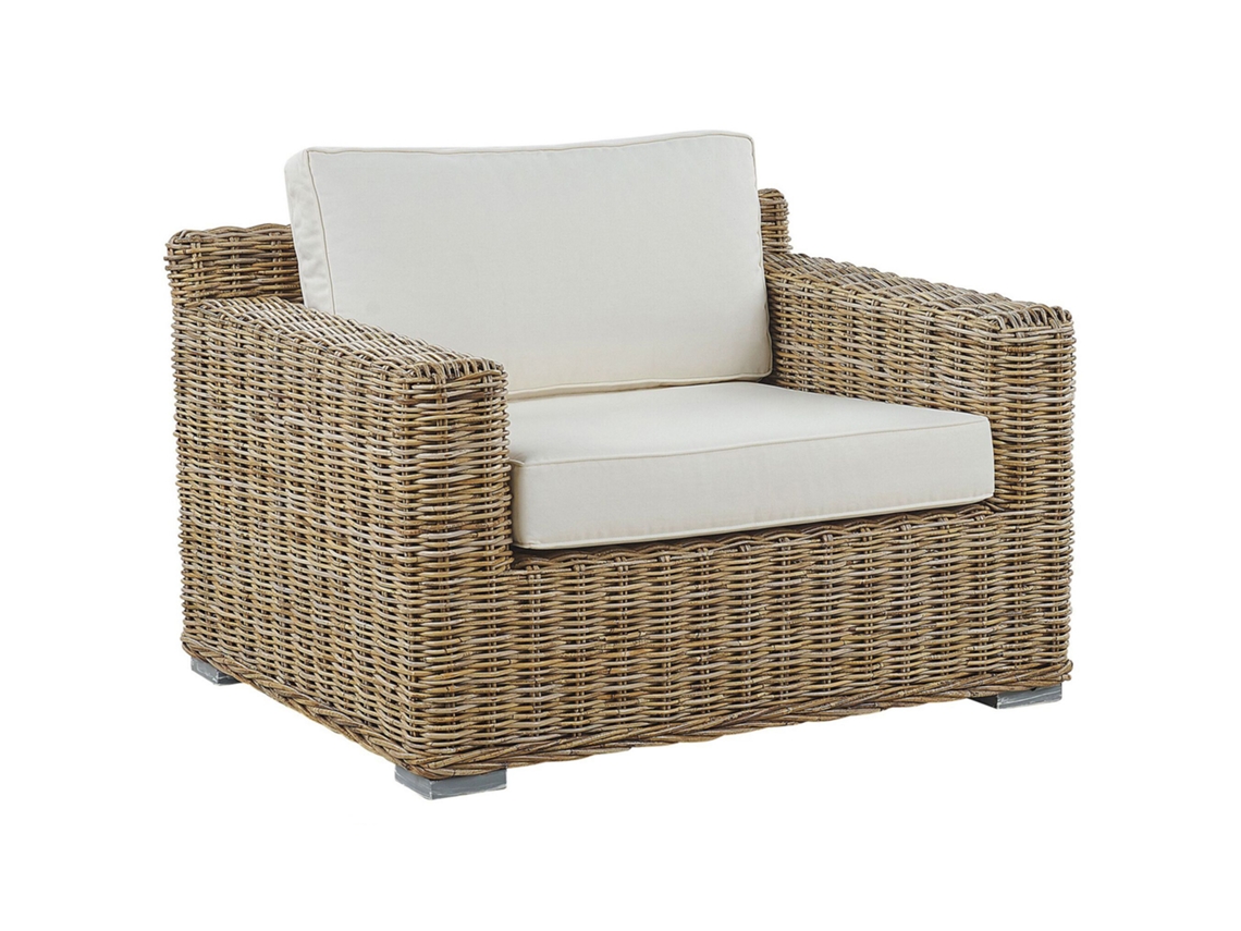 Sillón BELIANI Ardea de Ratán Natural 112x90x70