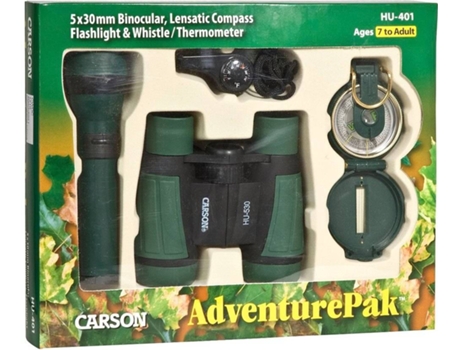 Prismáticos CARSON OPTICAL Adventure Pak