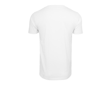 Camiseta para Hombre MISTER TEE (L - Algodón - Blanco)
