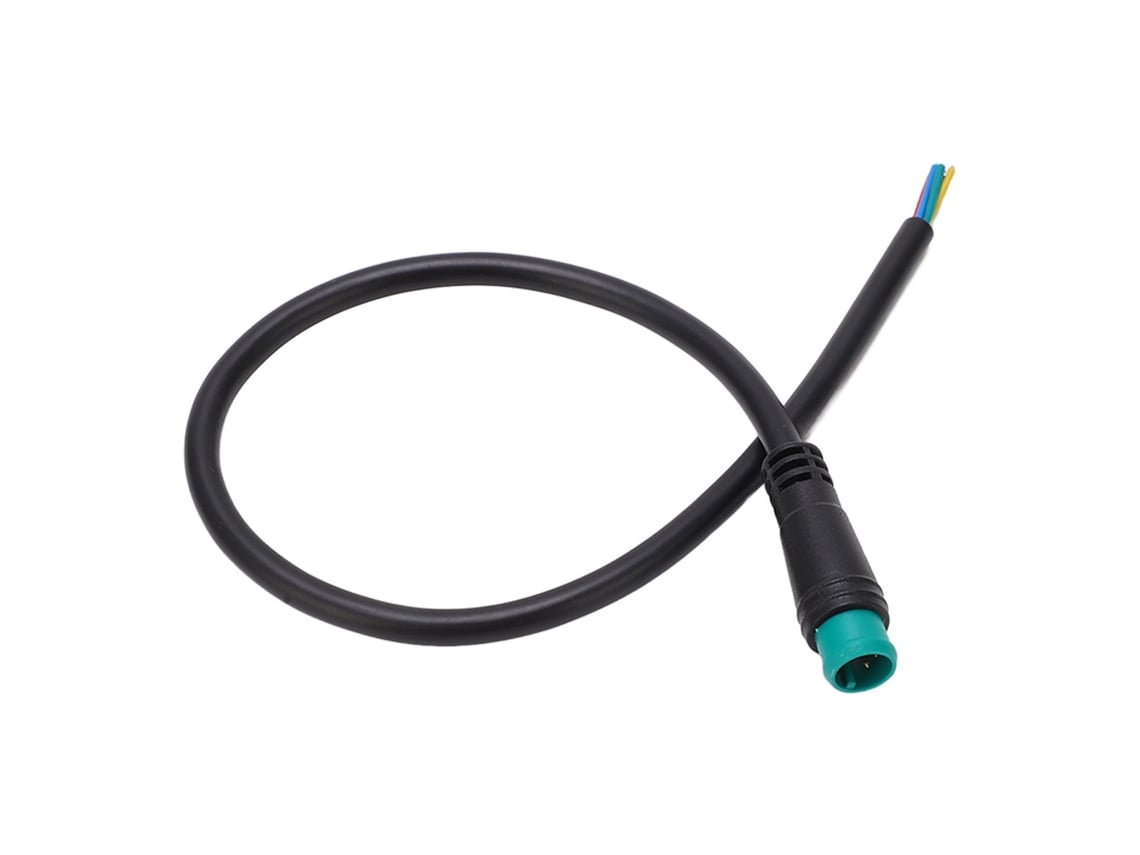 2026-cable Extensor Bicicleta Eléctrica 5 Pin Macho 0.8 Pies Ip65 Impermeable Para Patinetas Eléctricas Ac 200v