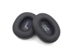 Almohadillas de esponja para auriculares JBL E55BT Quincy E55BT, 1 par, color negro