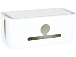 Caja organizadora de cables Amosfun con protección contra sobretensiones