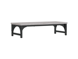Soporte de pantalla madera ingeniería gris Sonoma 55x23x14 cm VIDAXL