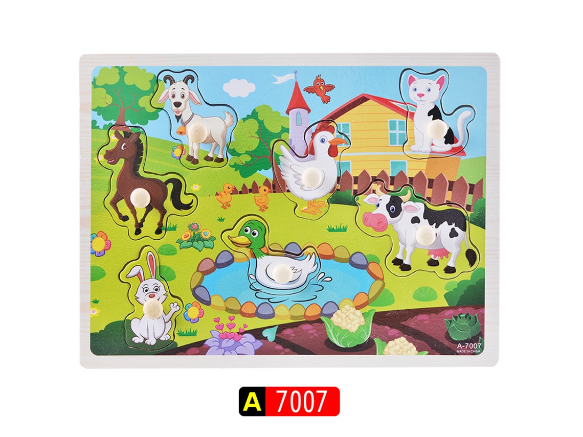 Juego de rompecabezas Digitallab AHC5 Animales en la sabana (edad mínima 3 años)