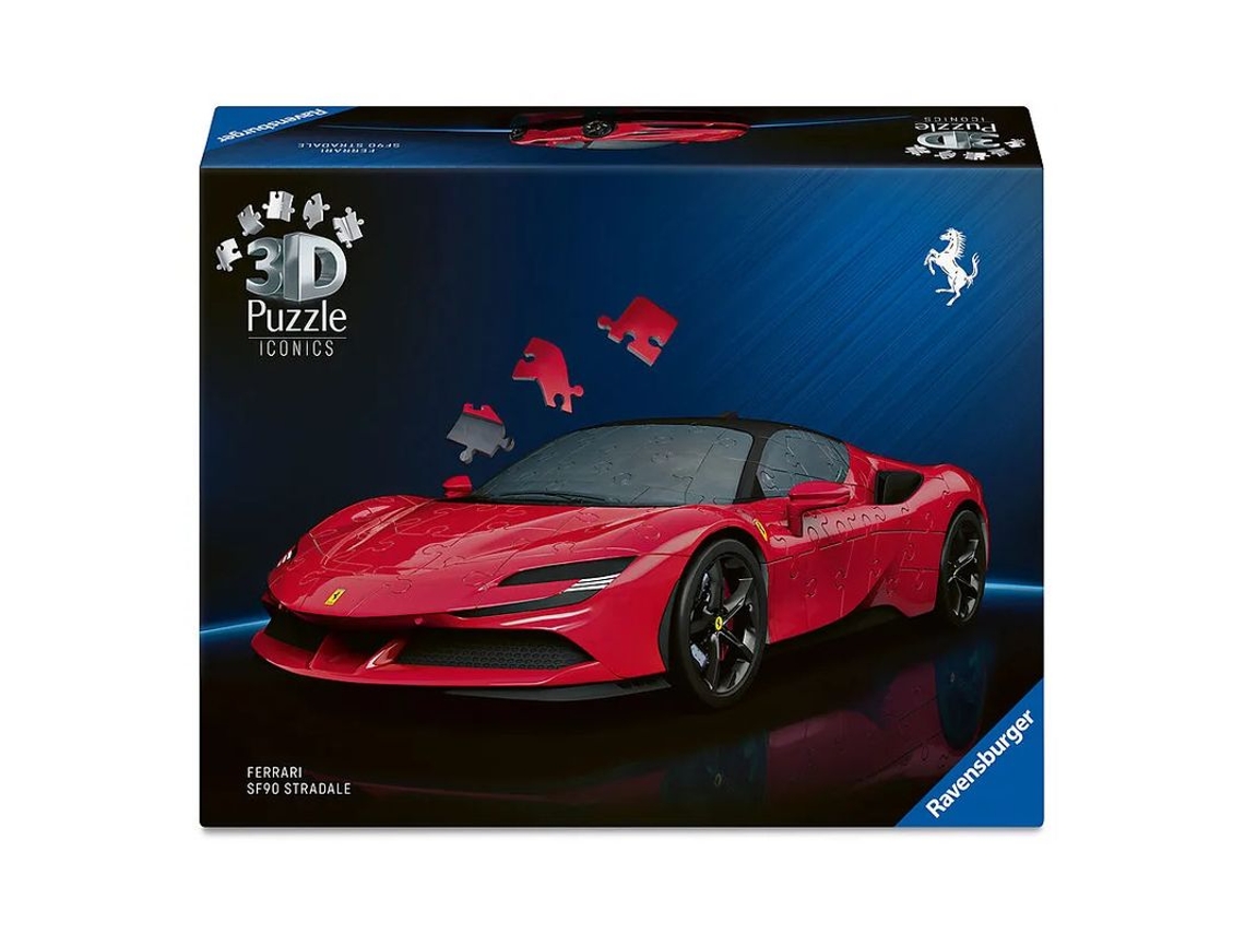 Rompecabezas 3D Ravensburger Iconics Ferrari SF90 Stradale 12008041 P25ravensburger