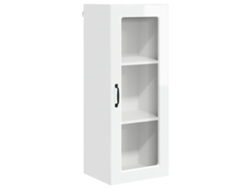 Mueble de cocina con puerta, blanco brillante, 40x31x100 cm, MAISON EXCLUSIVE