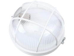 Lámpara De Techo Led Redonda Para Porche, De Plástico, Para Interiores, Resistente Al Agua, Ideal Para Baños Y Pasillos.