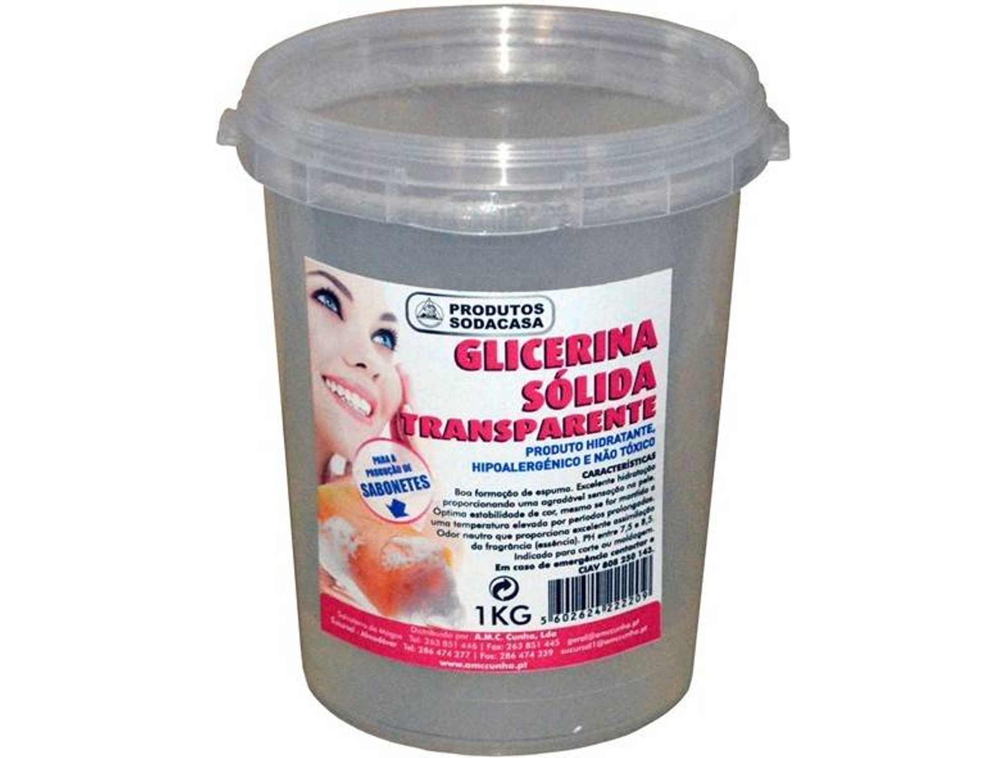 Glicerina SODACASA Spólida (1kg)
