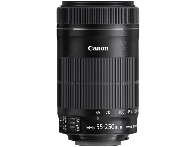 Objetivo CANON Ef-S 55-250 4-5.6 Is Stm (Encaje: Canon EF-S - Apertura: f/4-5.6 - f/22-32)