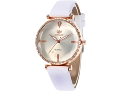 Nuevo Reloj de pulsera de cuarzo con diamantes de imitación de cristal para mujer