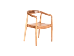 Silla Teca Marron Claro 56x51x78cm