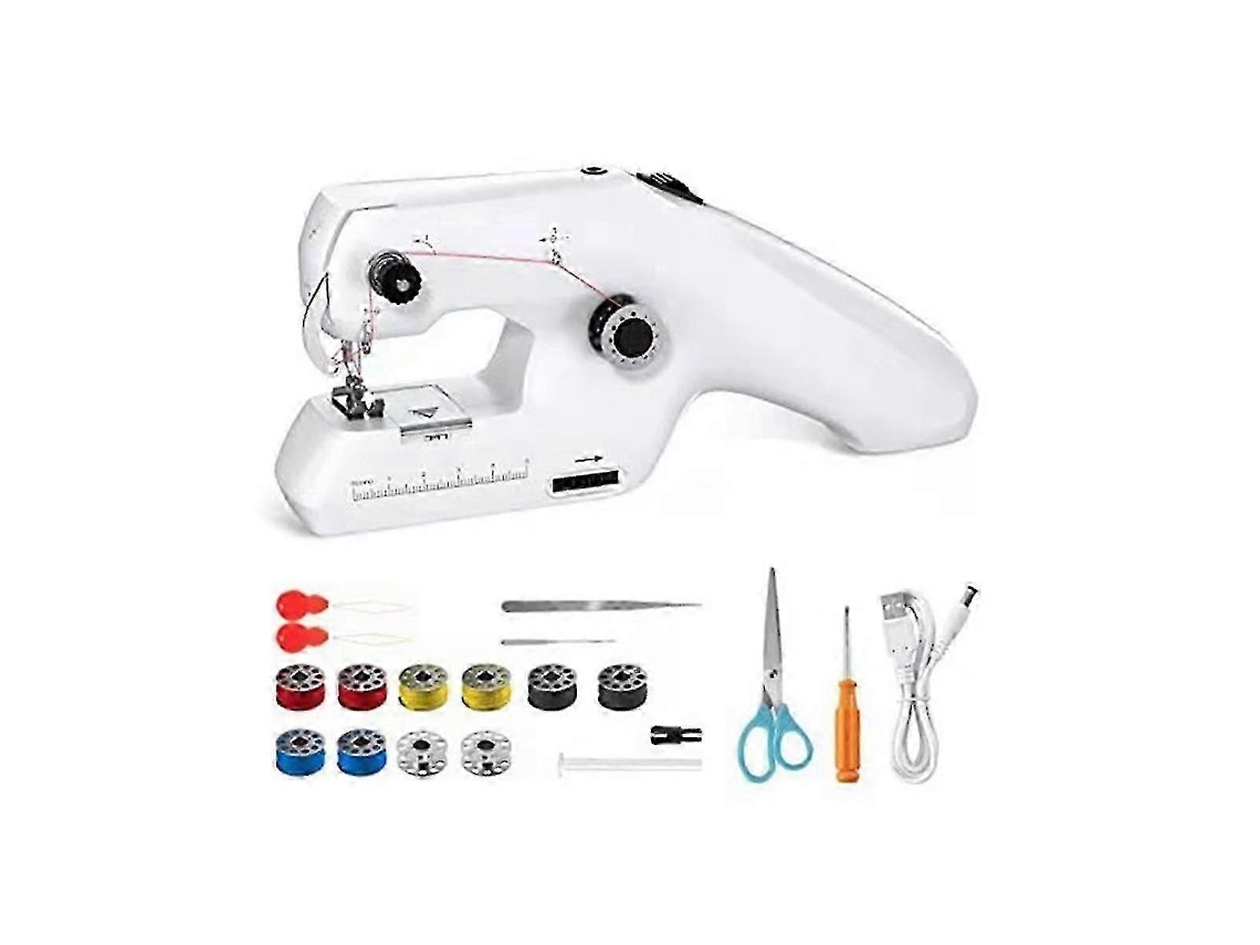 Máquina de coser manual automática, minimáquina de coser portátil inalámbrica para adultos. Nostalgia88