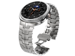 Pulsera de acero inoxidable para Samsung Galaxy Watch 8/8 Classic con hebilla de mariposa clásica CSYY
