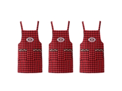 Delantal De Algodón 3 Piezas, Ligero Y Transpirable, Ideal Para Cocina Y Trabajo En Restaurante, Verano, Para Hombres Y Mujeres