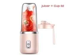 Mini Espremedor De Frutas, Conjunto Rosa De 2 Peças, Espremedor De Frutas Cítricas De Plástico Com 6 Lâminas, Espremedor De Frutas Cítricas, Carregado