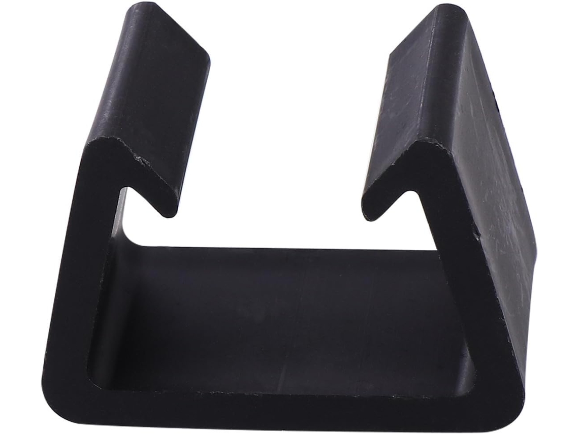 Clips Para Sillas De Ratán Negro Inoomp, 4 Piezas, 4,25 Cm. Sujetadores Para Muebles Para El Hogar, La Oficina Y