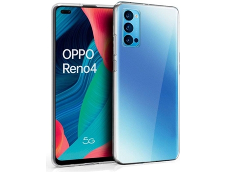 Funda para Oppo Reno 4 COOL Silicona Transparente