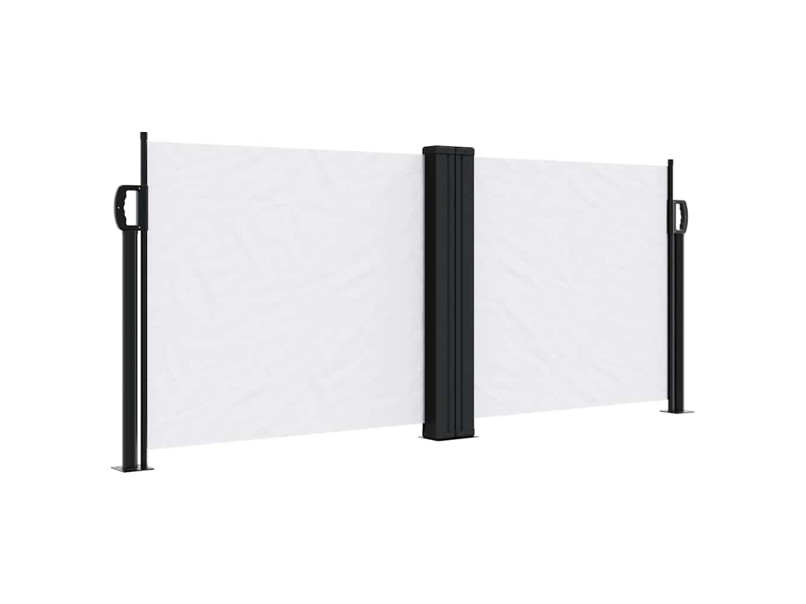 Maison Exclusive - Toldo Lateral Retráctil Blanco 100x600 Cm