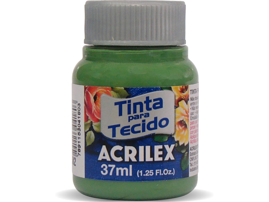 Tinta de Tela Mate Acrilex Verde Césped (04140/582 37ml)