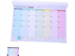 Calendario de pared mensual minimalista para