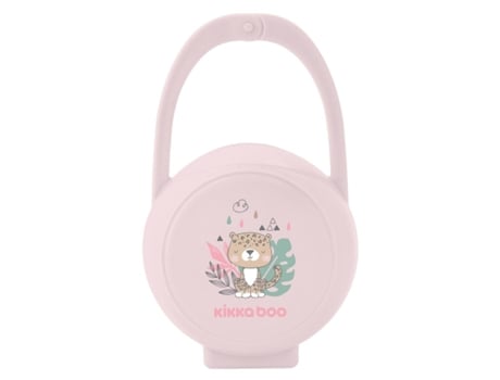 Caja Porta Chupetes Rosa Savanna de KIKKA BOO