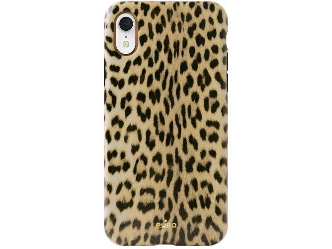 Funda iPhone XR PURO Leo Negro