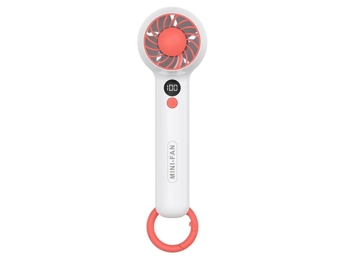 Mini ventilador portátil USB F2302 con gancho para estudiantes/oficina CSYY