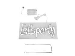 2026-cartel De Neón Para Fiesta Con Usb Y Batería, Luz Led Iluminada, Decoración De Pared Para Bodas Y Fiestas De Solteros