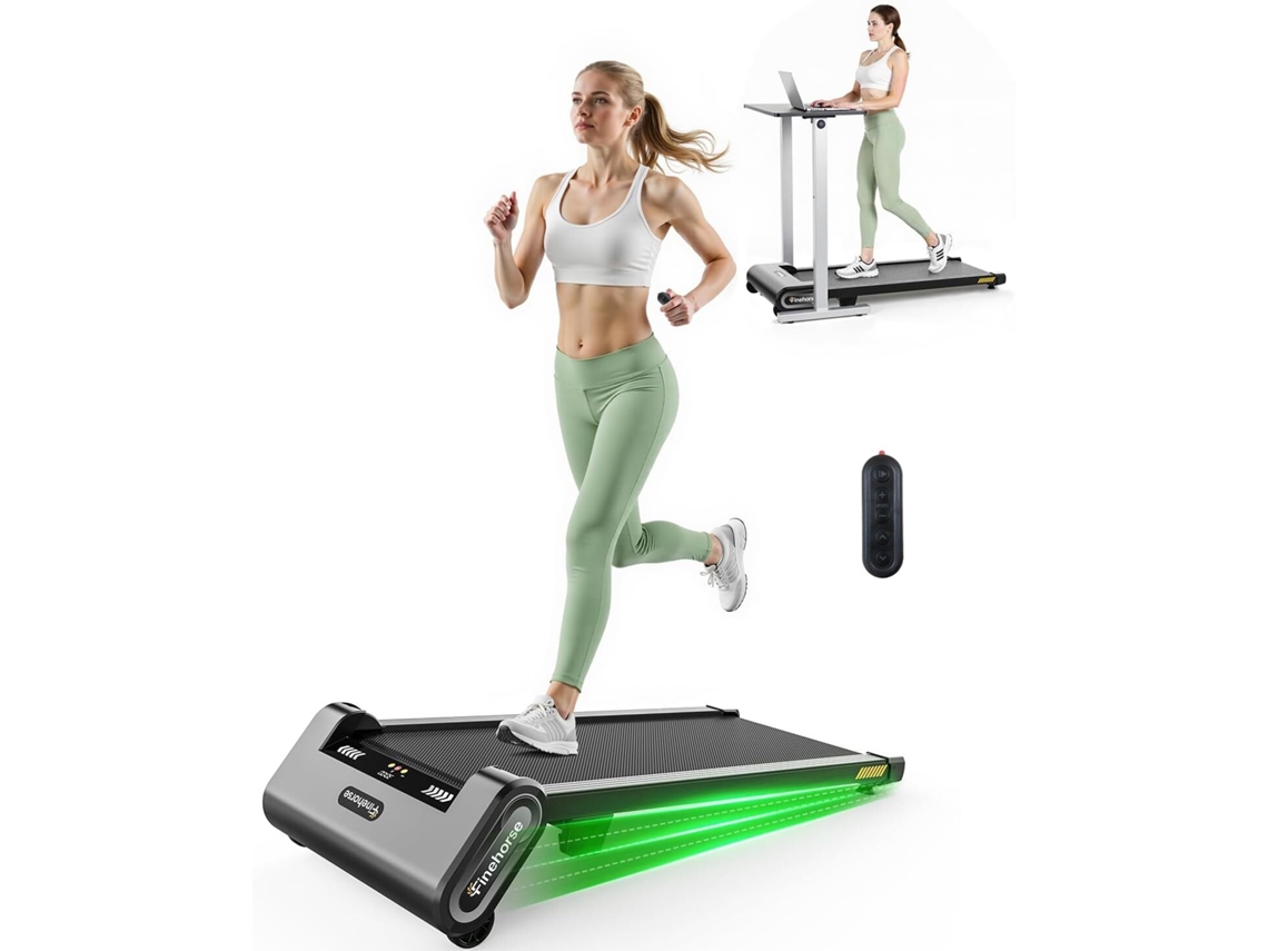 Cinta de correr Akluer H1 con inclinación automática y plataforma para caminar de 13 pulgadas, con control remoto.