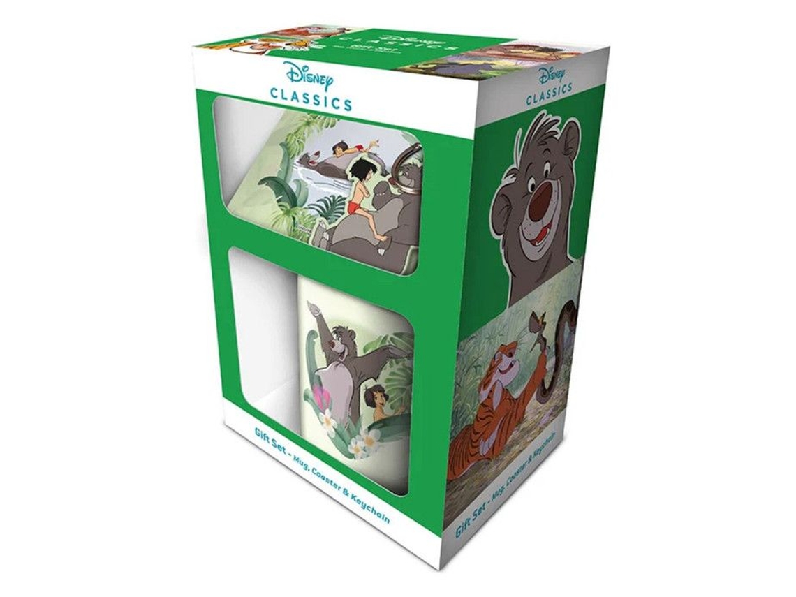 El Libro De La Selva Coffret Regalo Taza, Posavasos Y Llavero Mowgli Y Baloo Pyramid_international