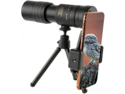 Prismáticos ENKERS Sv42 Monocular 8X42 HD Telescopio Monocular Brújula Telémetro Bak4 Prisma Niebla impermeable para Black Walker